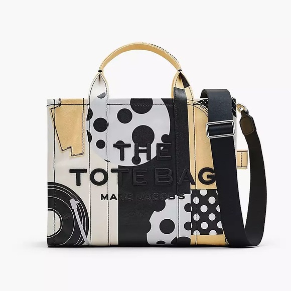 Derrick Adams X Marc Jacobs Canvas Medium Tote Bag - Picture 1 of 8